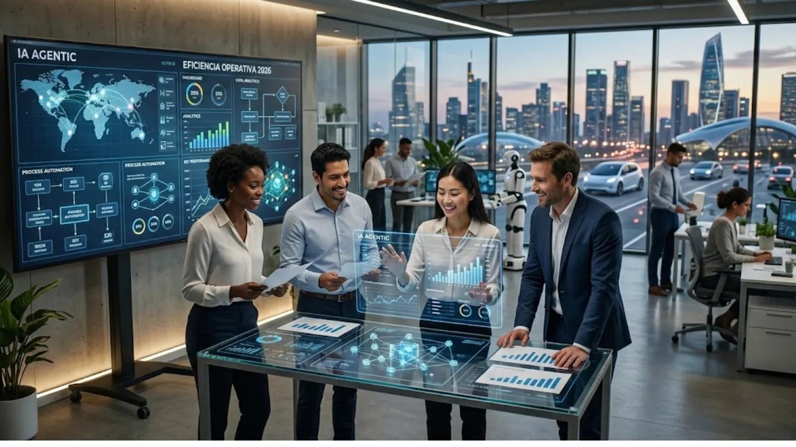 The future of business services using AI and automation to improve efficiency and support corporate growth.
