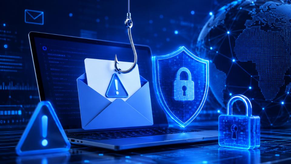 Cybersecurity protection for business websites against phishing, malware, and unauthorized access.