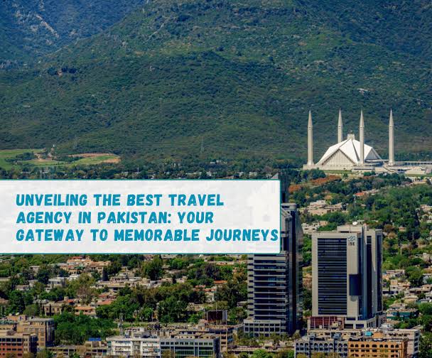 Travel consultant helping a customer plan flights, hotel bookings, and tour packages in Pakistan.